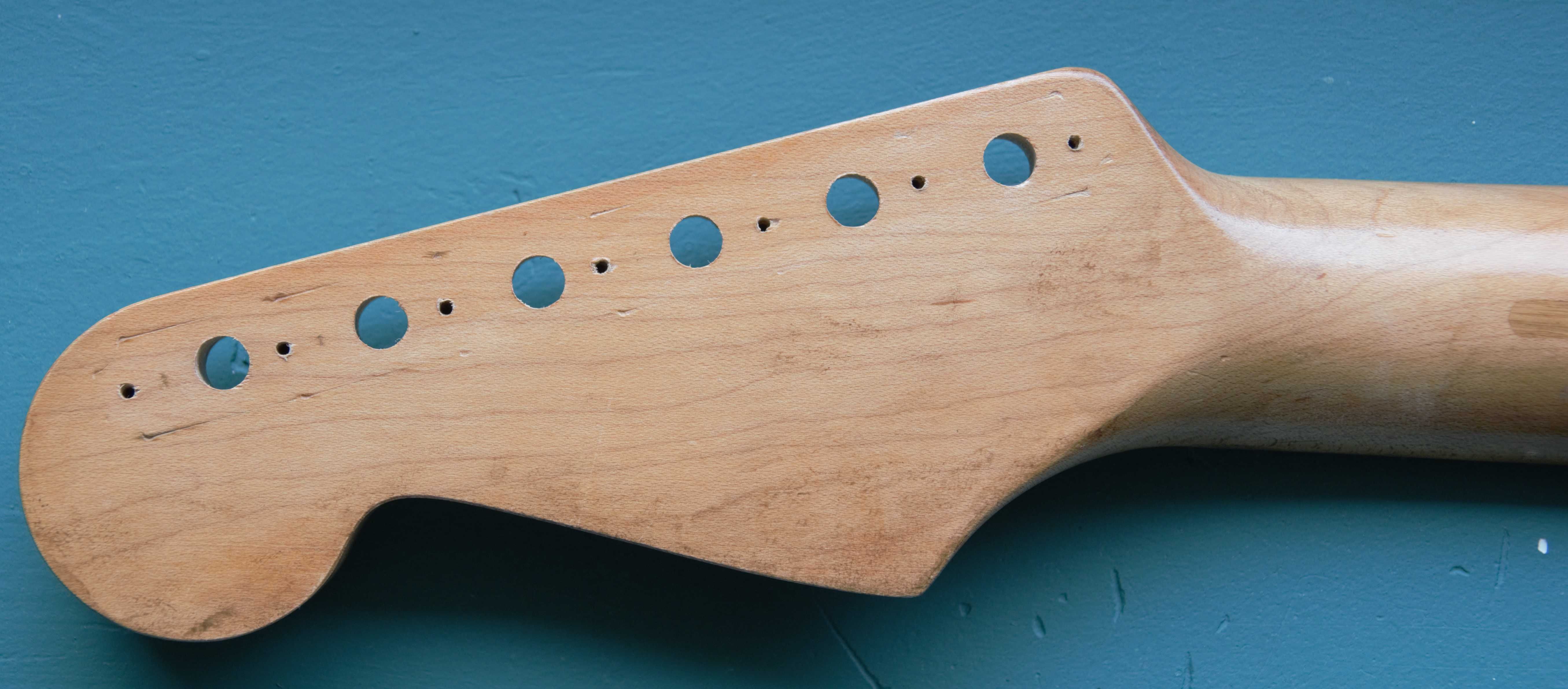 gryf gitary elektrycznej stratocaster