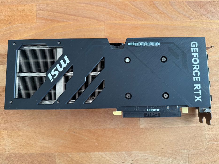 MSI RTX 4060 TI Ventus 3X 8GB OC + Fatura