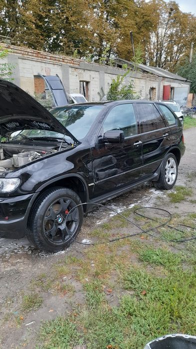 Розбираю х 5 е 53 м 57 дізель  мотор коробка капот фари бампер крила