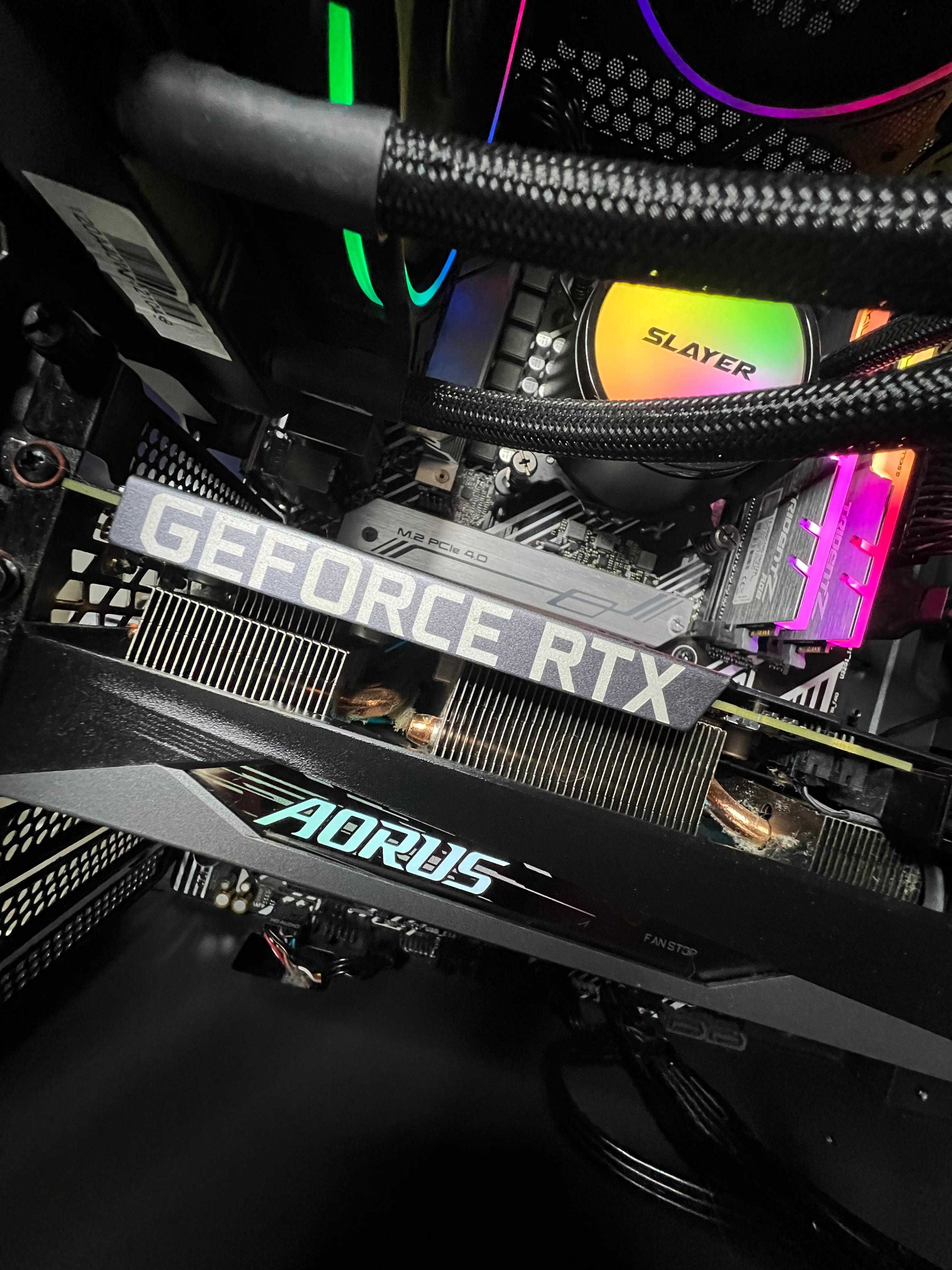 PC Gamer p/ 1440p | RTX 3060 AORUS | Water Cooler | Como Novo
