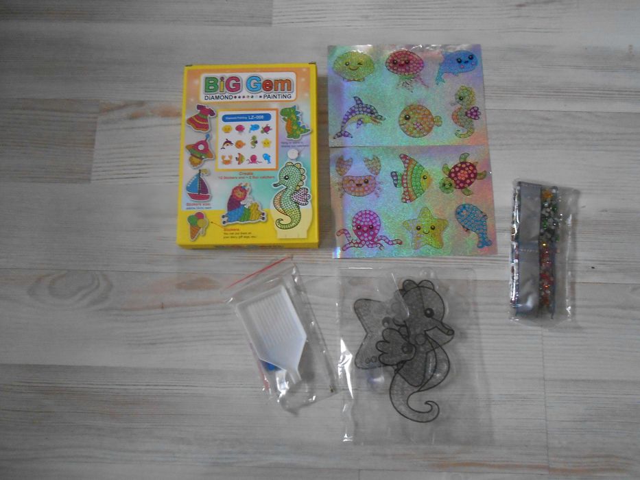 Алмазні мозаїки: транспорт, космос, літо.