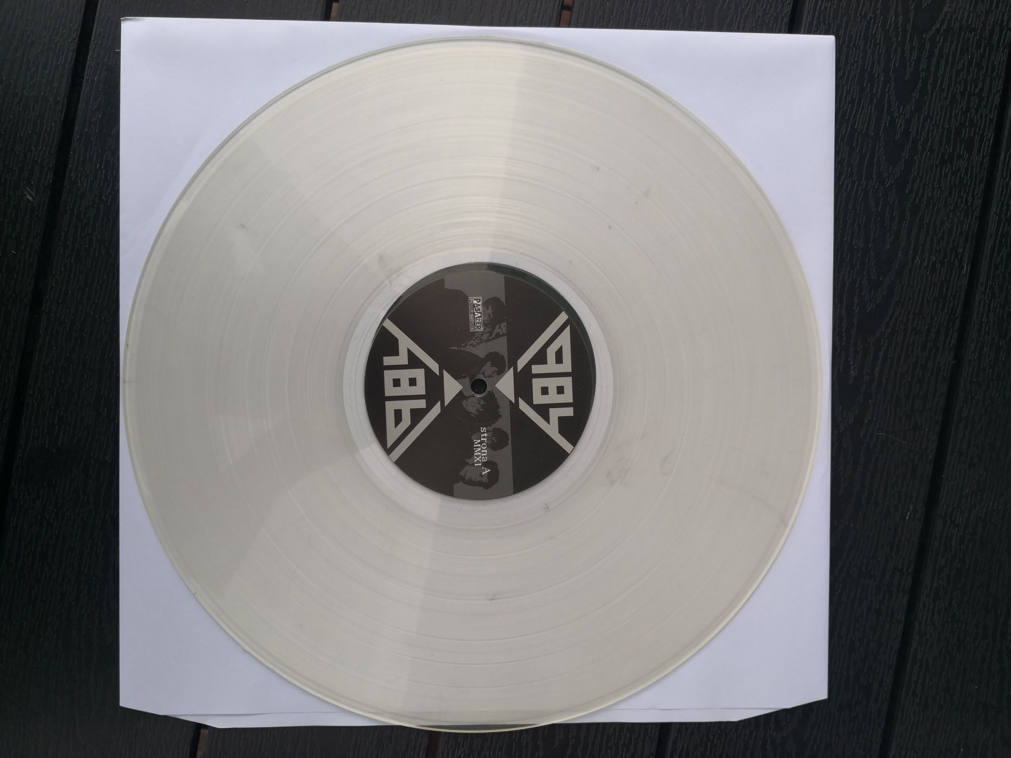 1984 Why Not? LP 100 copies - clear vinyl / z autografem