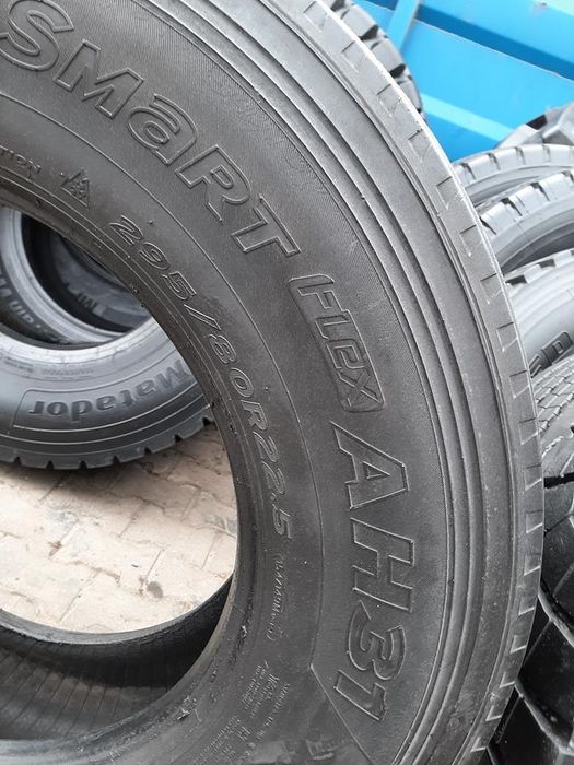 Opona używana ciężarowa 295/80R22.5 HANKOOK 600zł C2436
