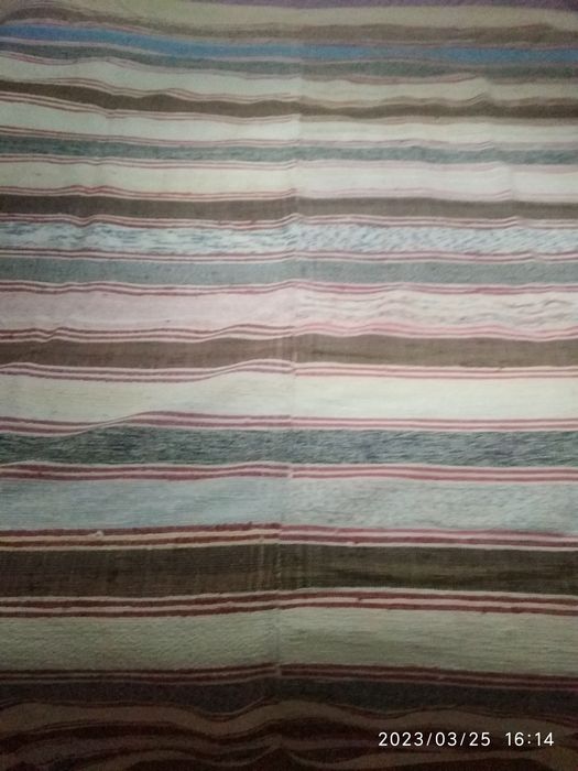 Manta de trapo antiga