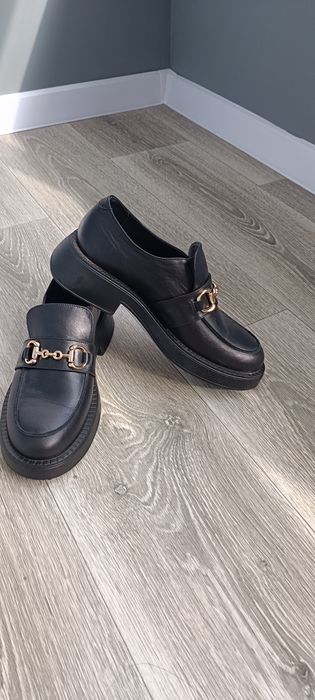 Лофери жіночі шкіряні