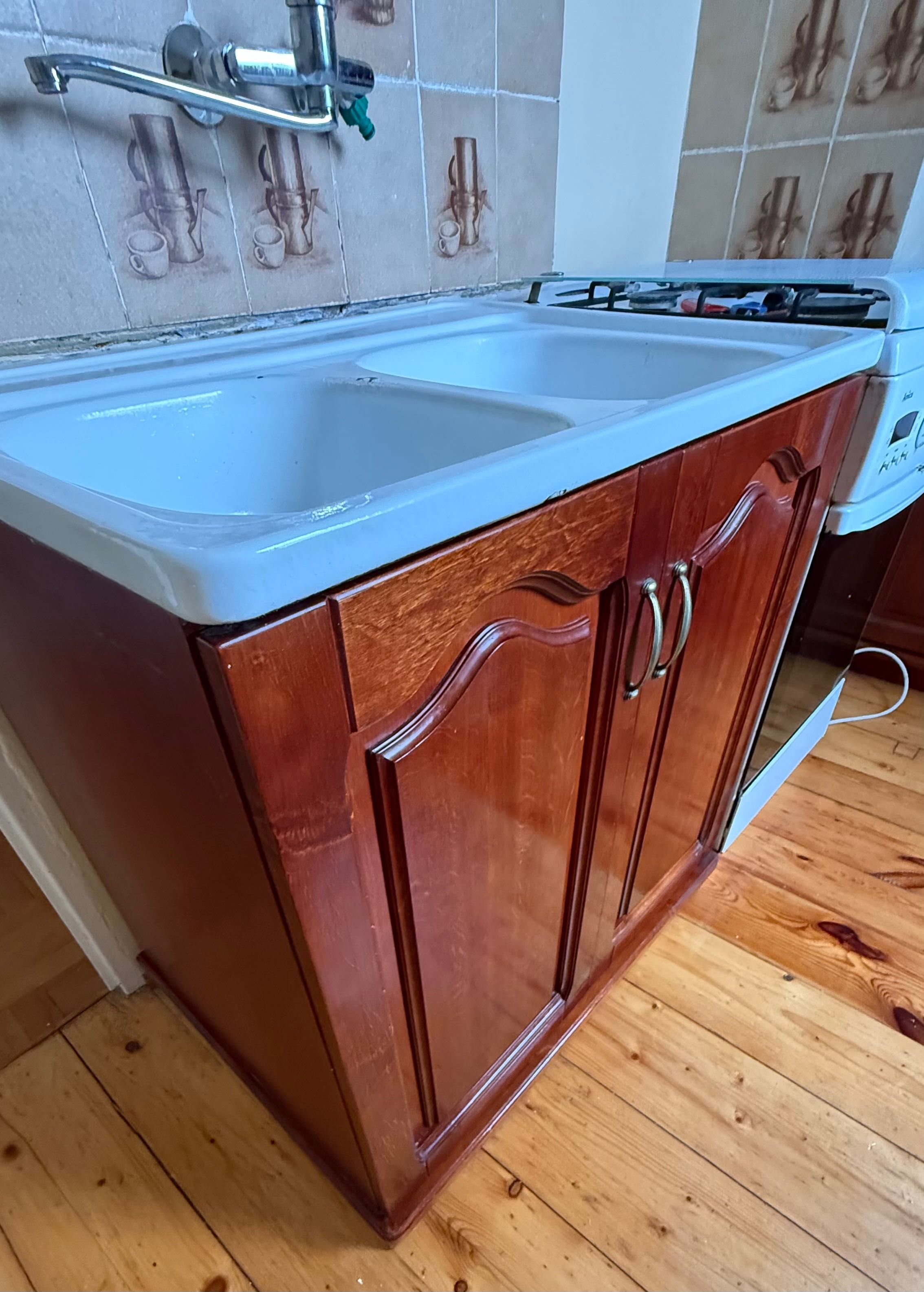 Szafka pod zlew dodatkowo zlew 80 cm