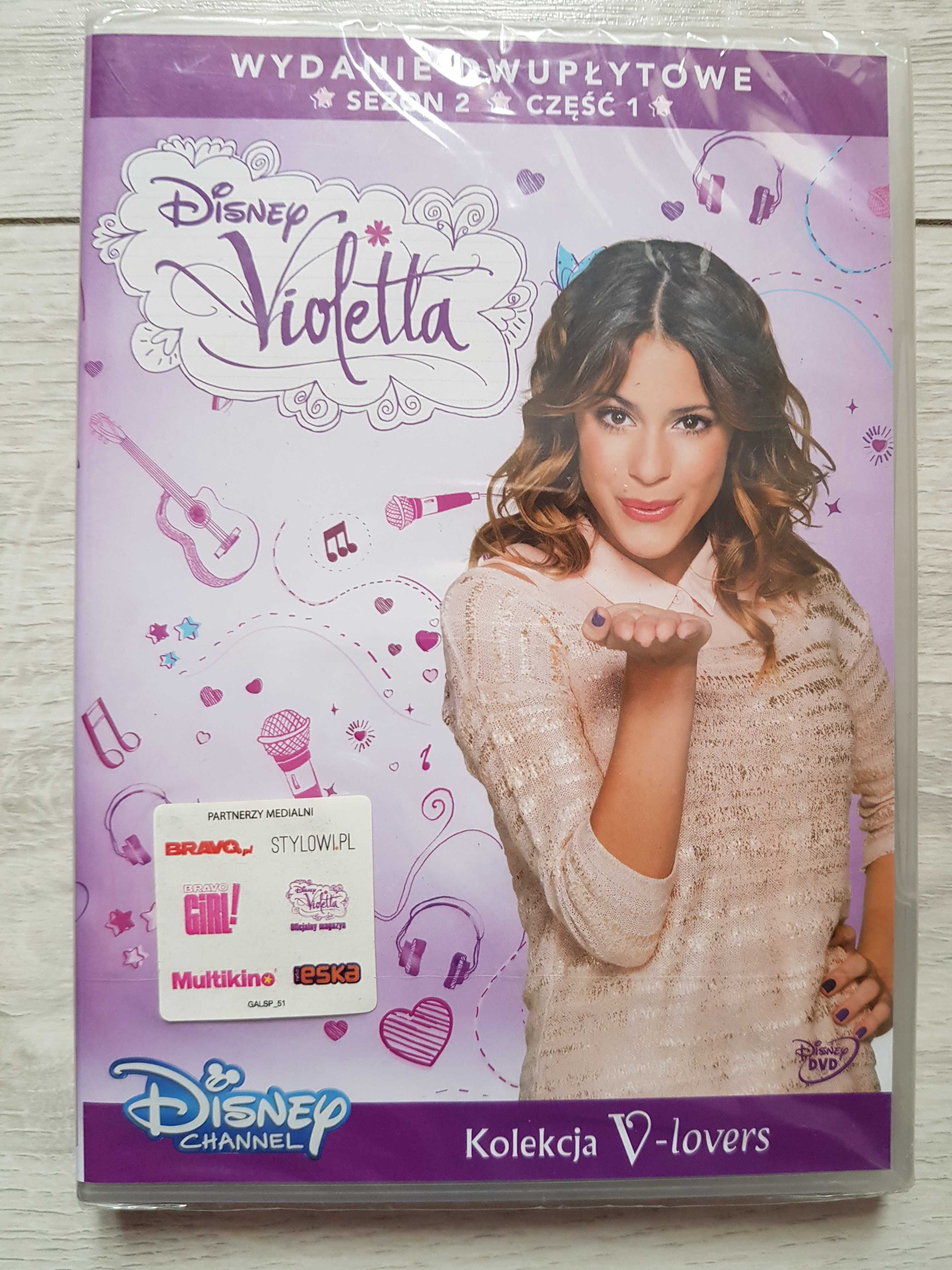 Płyta DVD Violetta Disney NOWA