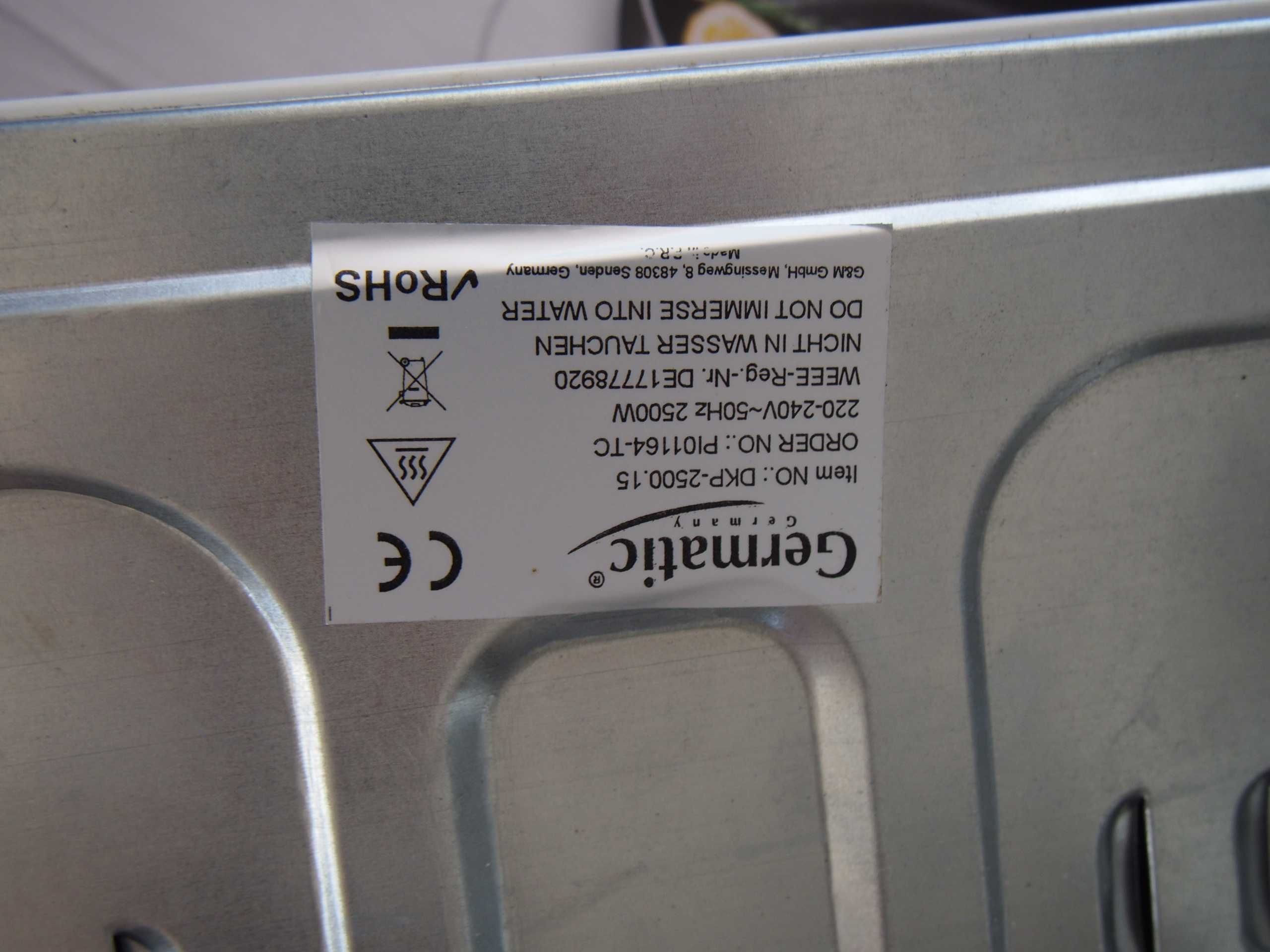 Płyta grzewcza 2 palnikowa