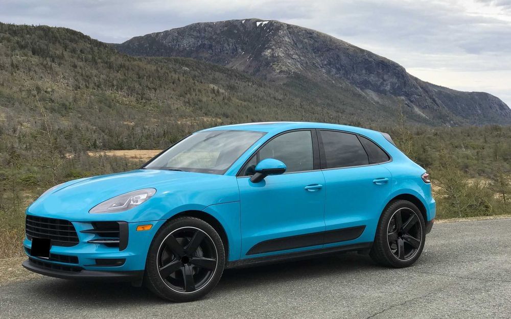 Nowe czarne felgi R20 5x112 Porsche Macan 9J ET26 + 10J ET19