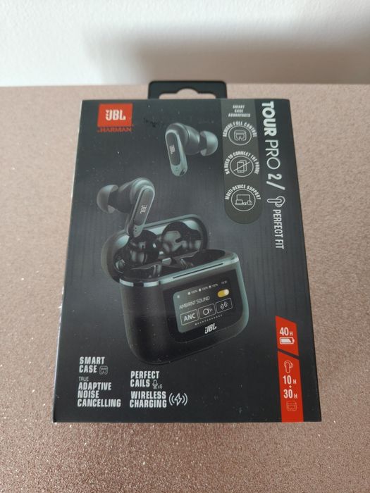Jbl Tour pro 2 słuchawki douszne bluetooth anc noise cancelling