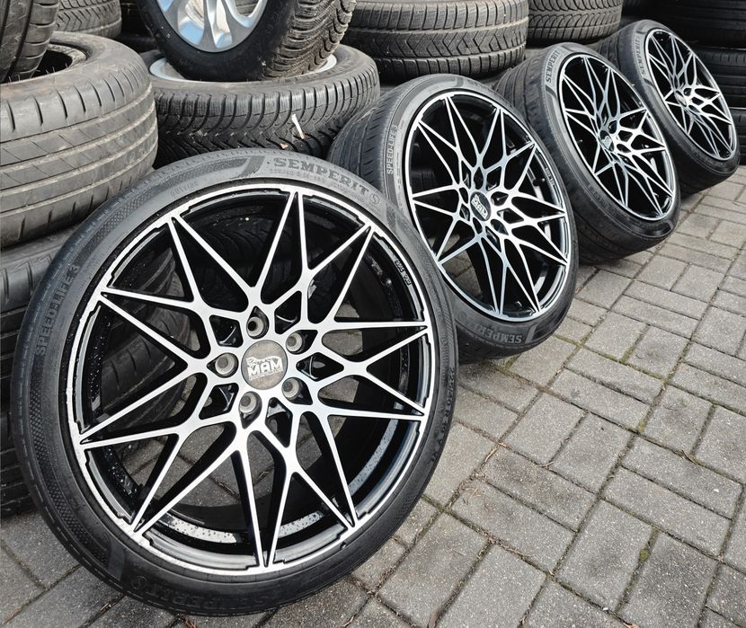 19" 5x112 MAM Audi VW Seat Mercedes Koła Felgi Alufelgi Komplet