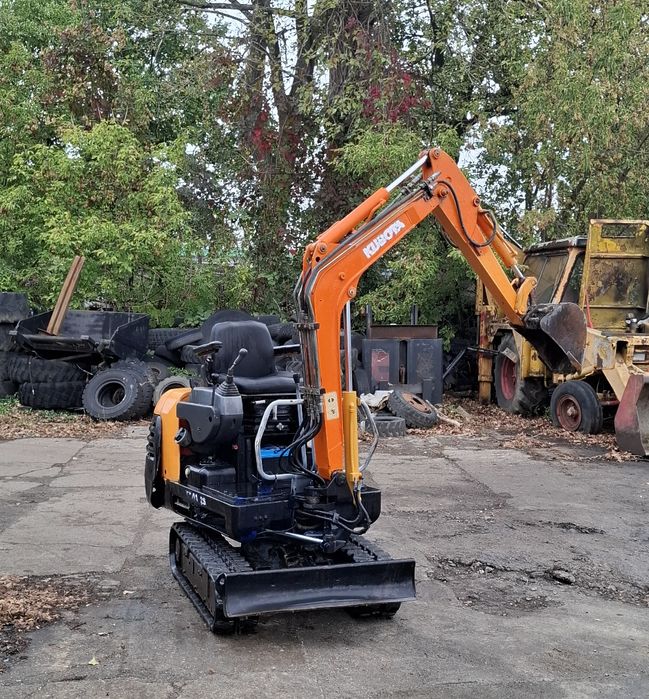 Minikoparka kubota kx41 rok 02 2lyzki transport
