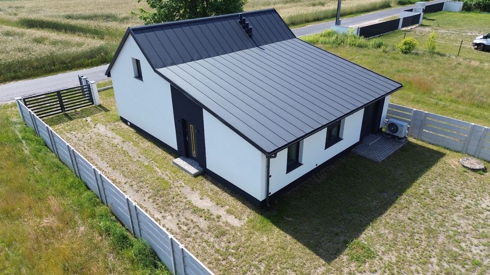 Dom jednorodzinny z garażem wolnostojącym