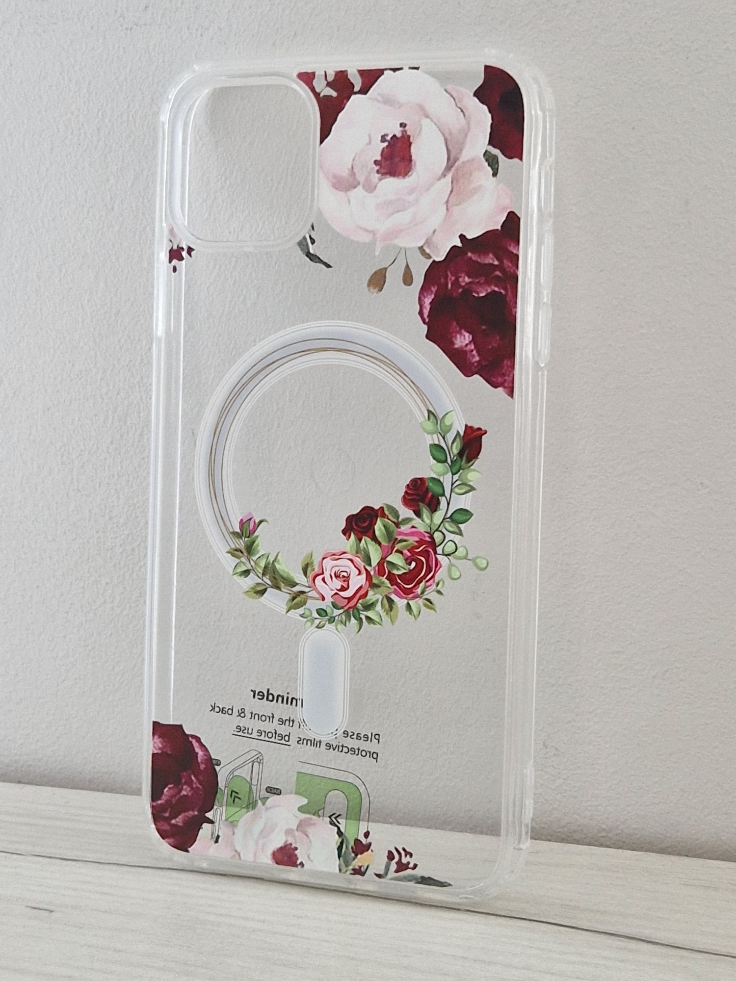 Tel Protect Flower Magsafe do Iphone 12 Pro Max ( trzy wzory)