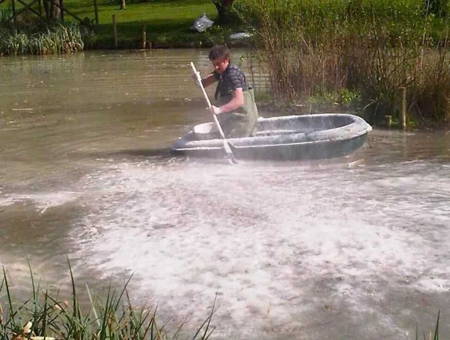 25 KG KREDA DO STAWU I OCZKA WODNEGO - certyfikowana atest ekologiczna