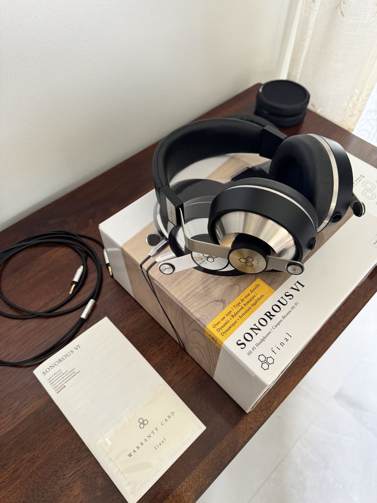 Final Audio Sonorus VI Legendarne sluchawki