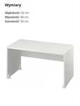 Biurko / stolik / ławka Smastad + krzesełko mammut Ikea