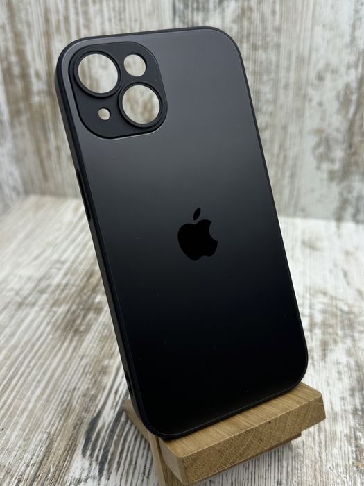 Матовый стеклянный чехол AG Matt Glass на iPhone 15/ 14/ 13 чохол