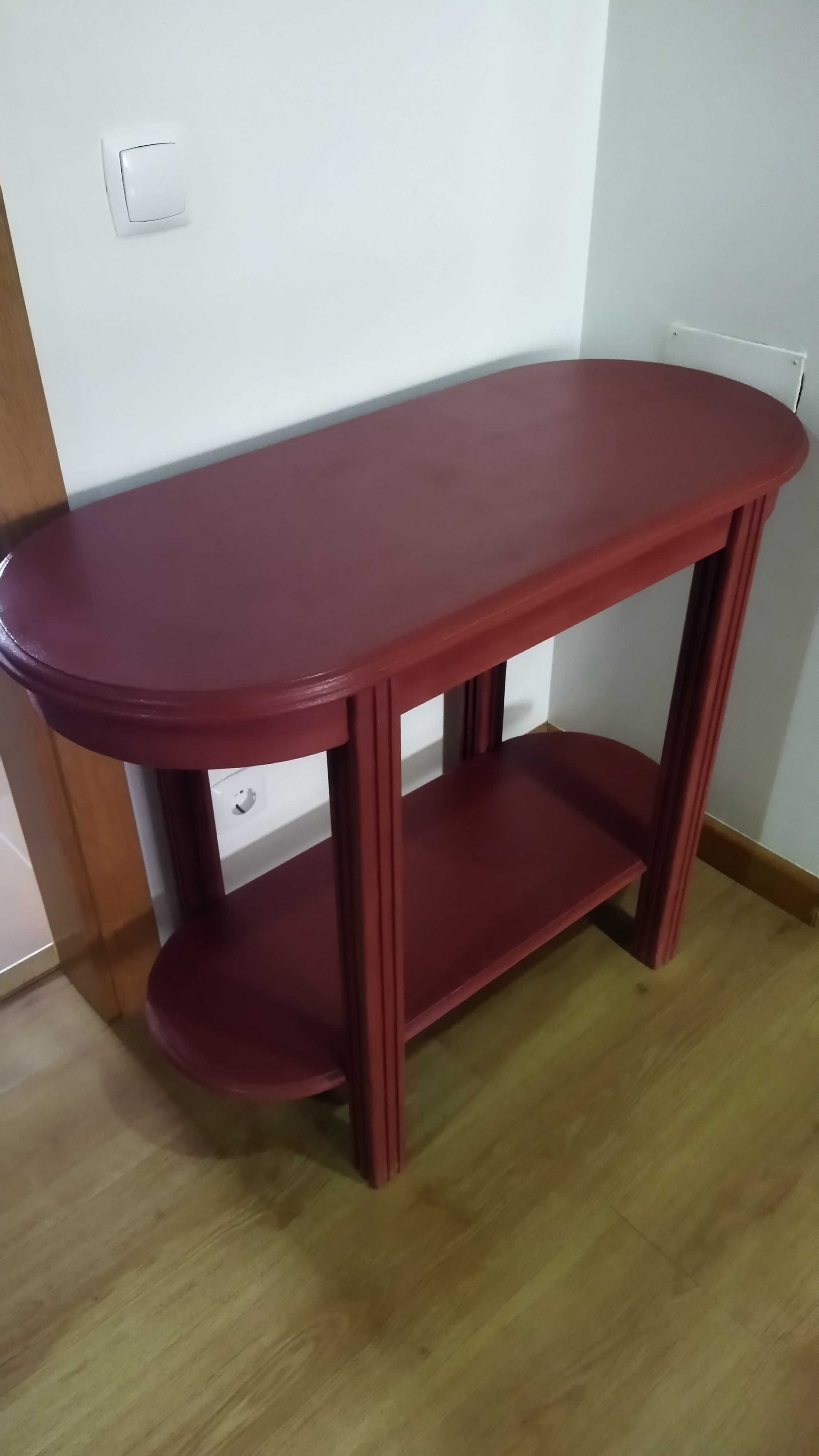 mesa de apoio para hall ou sala