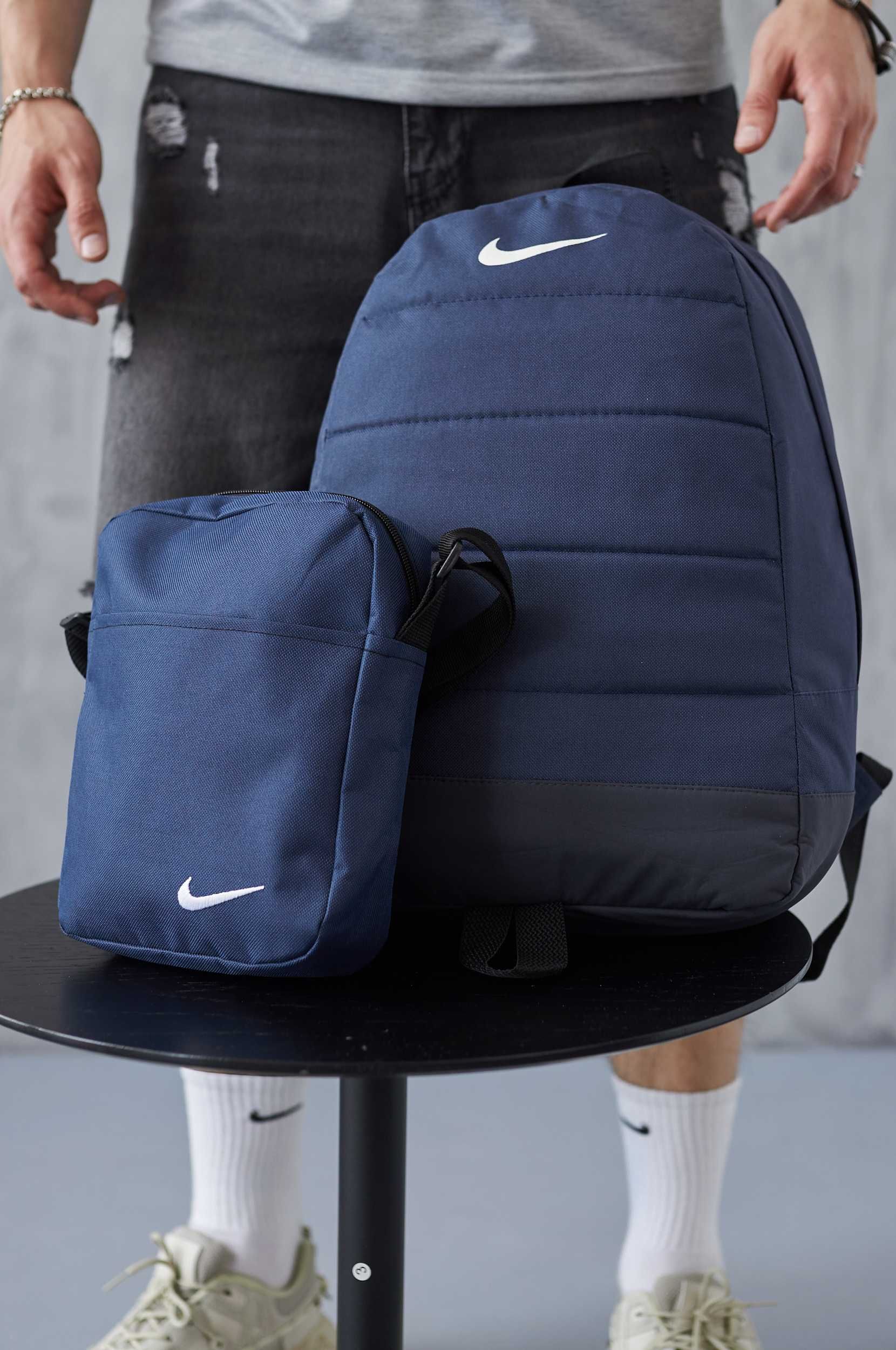 Комплект Рюкзак + Барсетка через плечо Nike Портфель мужской женский