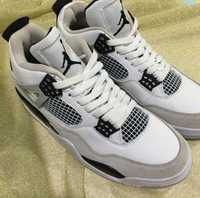 Jordan 4 Retro Military Black 45