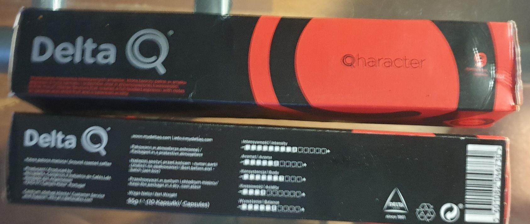Kapsułki do expresu Delta Q Qharacter 10 szt.  Po 2 opakowania