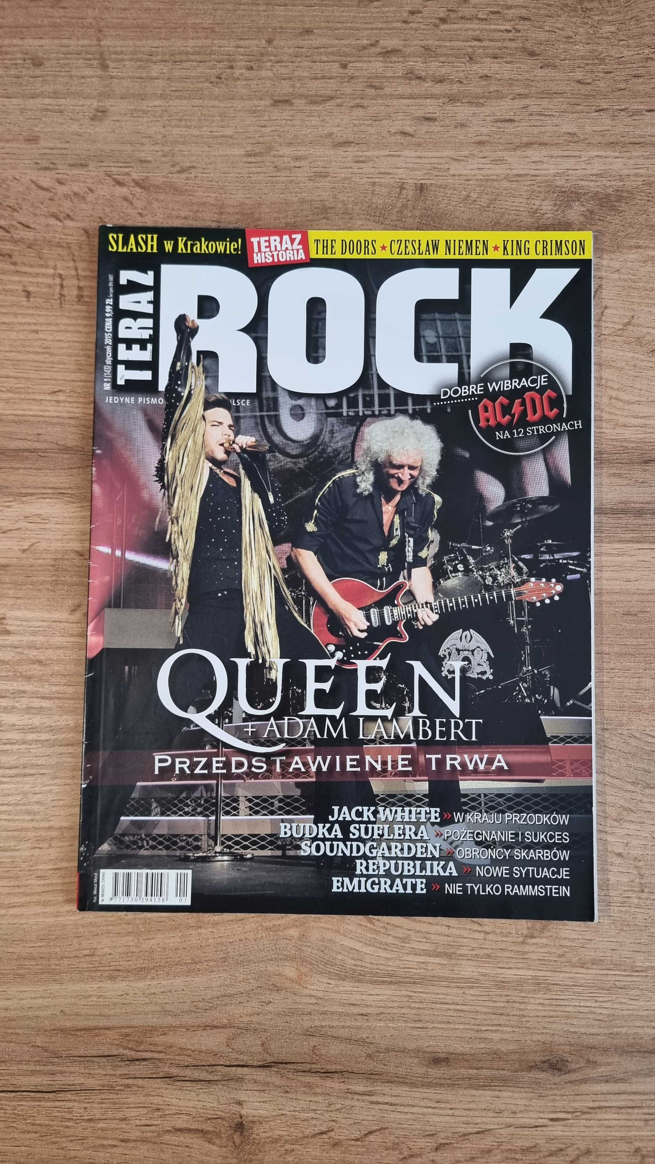 Teraz Rock 1/2015 - Queen, AC/DC, Emigrate, Budka Suflera