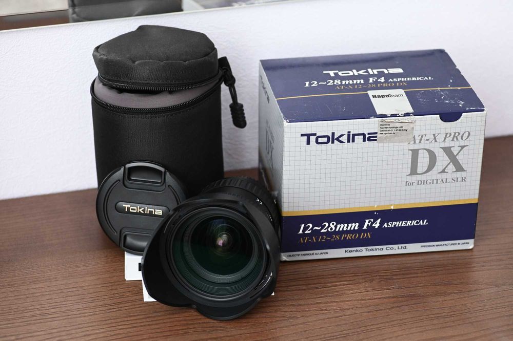 Об'єктив ширококутний для NIKON Tokina AT-X 12-28 PRO DX f4