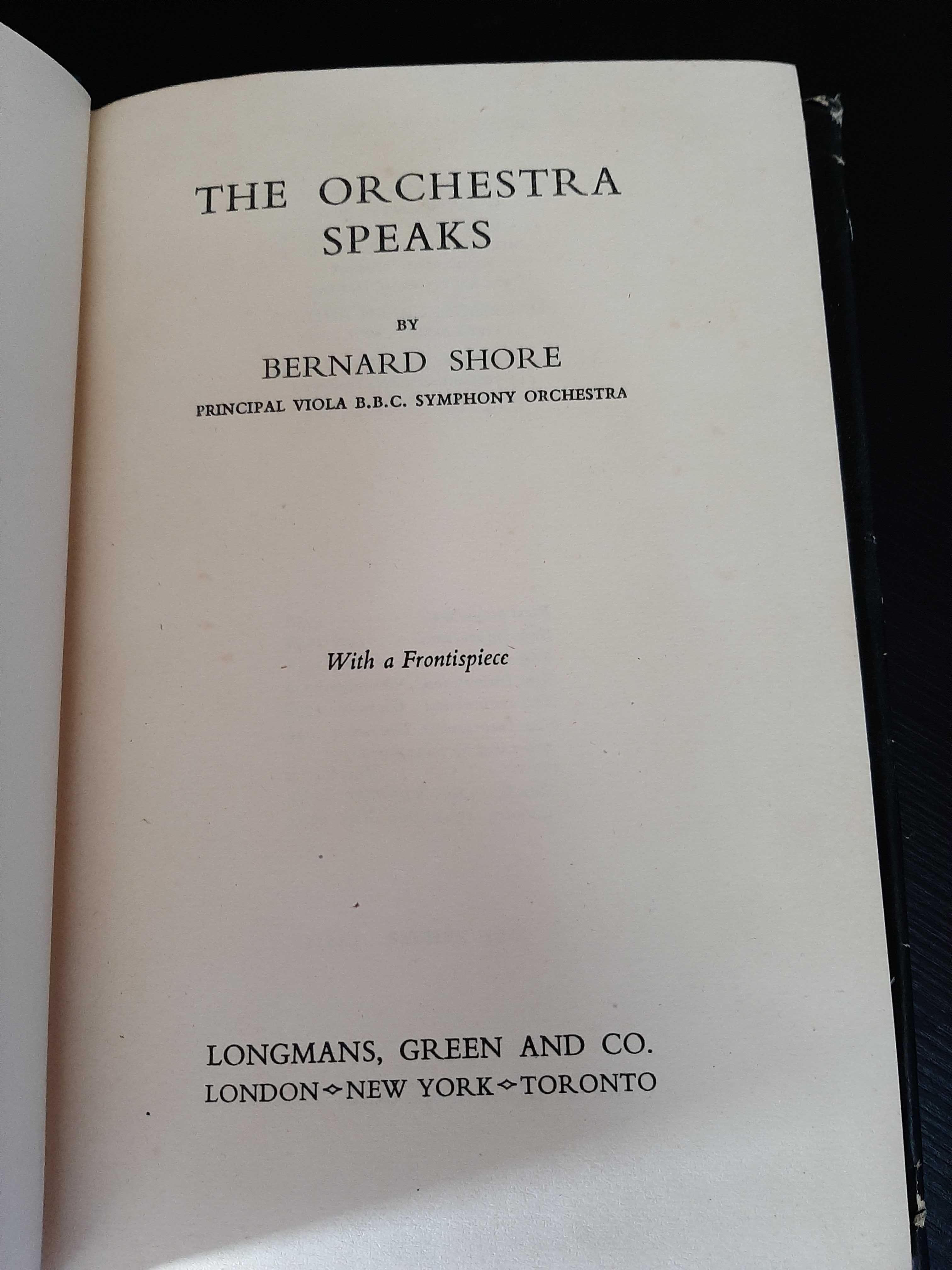 Bernard Shore – The Orchestra Speaks