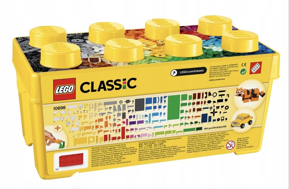 LEGO Classic 10698 Kreatywne klocki, duże pudełko