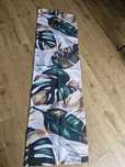 Bieżnik 40x140cm liście monstery