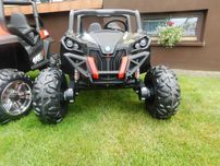 DUŻY Samochód na Akumulator JEEP XMX 4x4 180 Watt AUTO pojazd terenowe