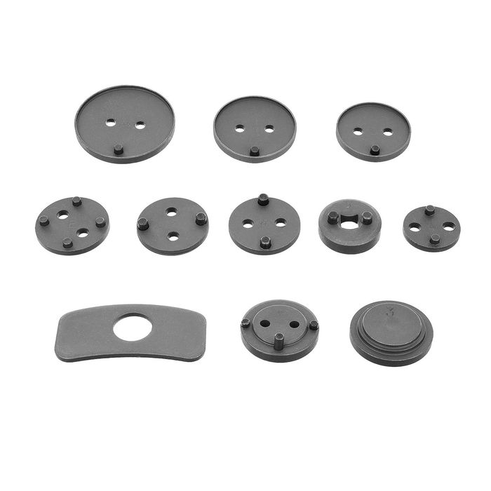 Jogo ferramentas para os recolher êmbolos travões 12 peças universal