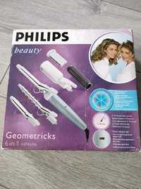 Lokówka Philips 6w1 - Urządzenie wielofunkcyjne do układania włosów.