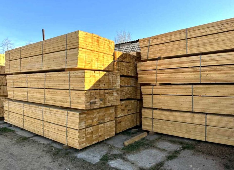 Дошка обрізна сосна | Продаж зі складу
