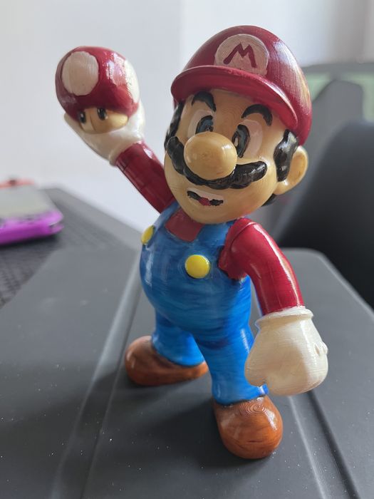 Figurka Mario druk 3D