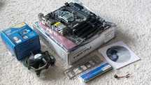 Zestaw płyta główna Asrock H87M (LGA 1150), intel core i5-4570, 8GB RA