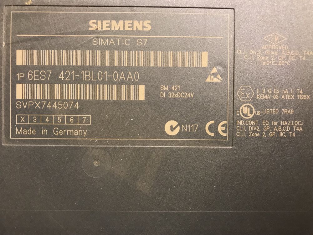 Siemens Simatic S7 - karty AI/AO/DI/DO