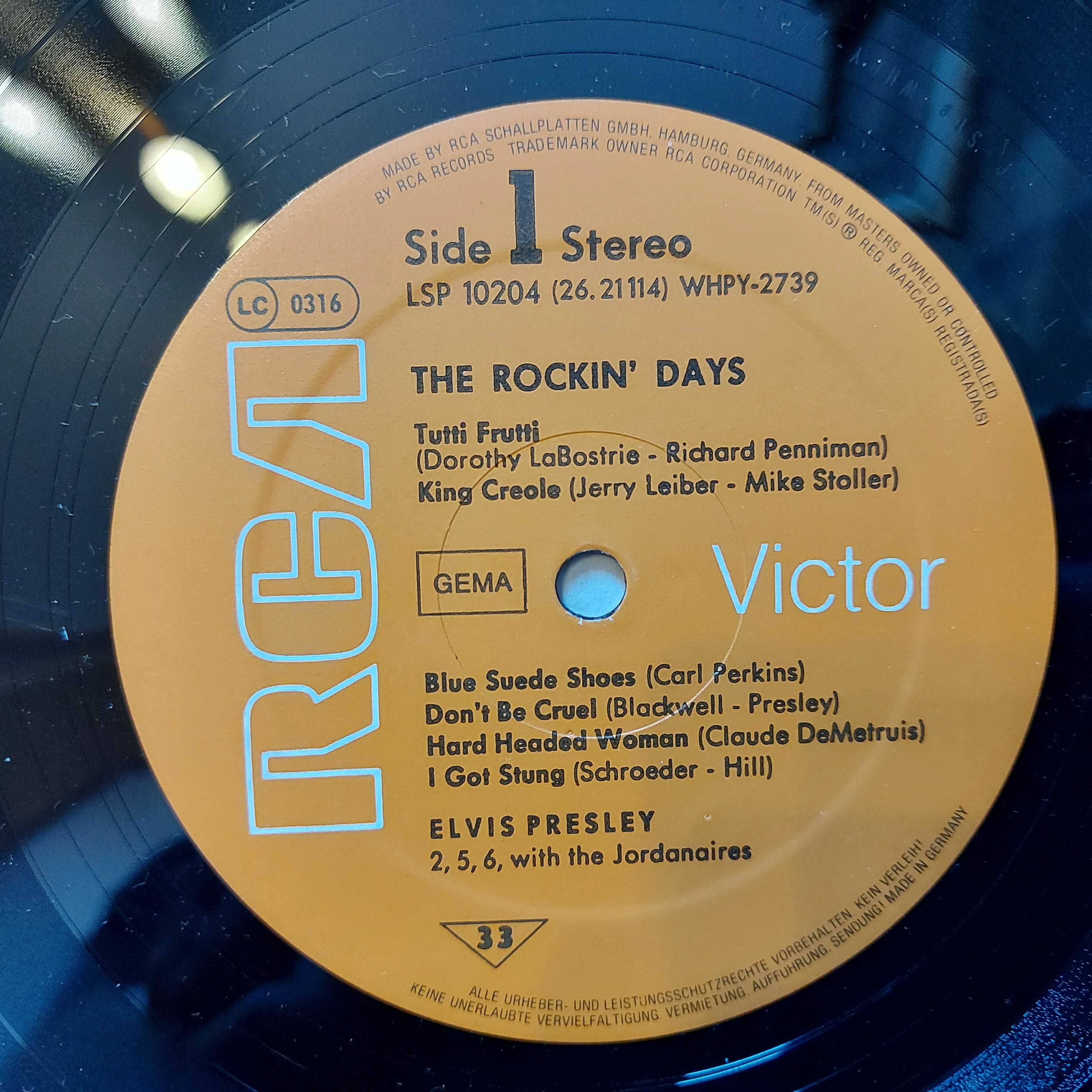Elvis* The Rockin' Days  Ger  (EX+/EX-)