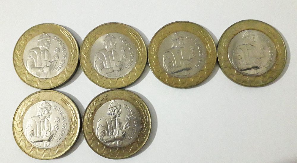 Moedas de 200 Escudos (bimetálicas) - Pack de 15