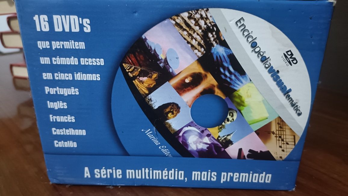 Enciclopédia Visual e Temática 16dvds