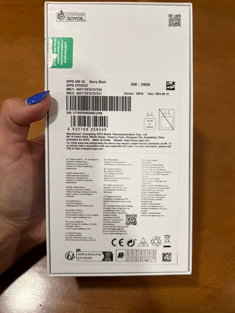 Oppo a80 5G / 256GB