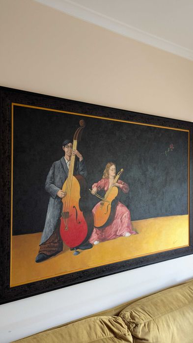 Quadro contemporâneo de Vito Cano, 162 x 113,5