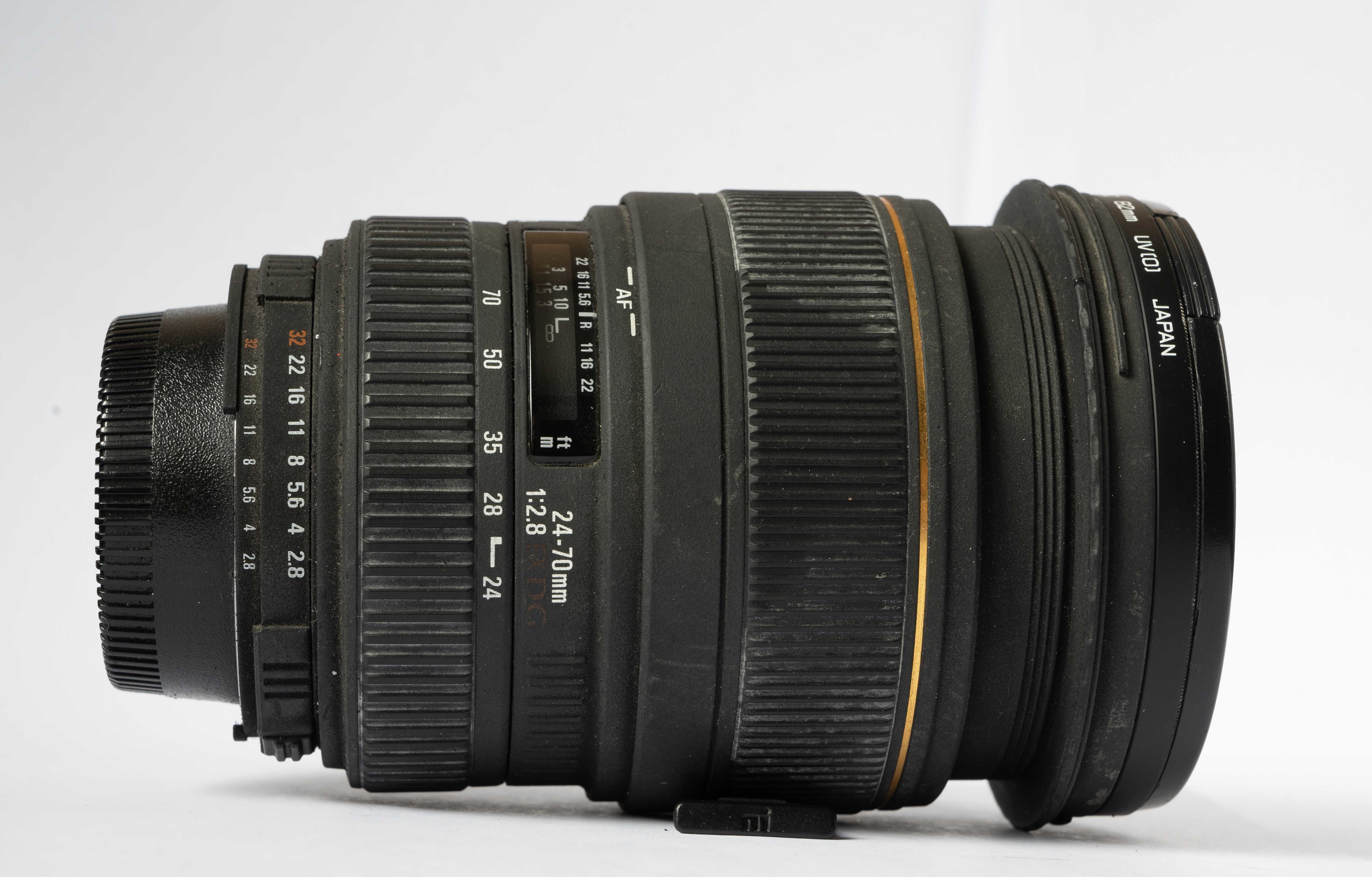 Obiektyw Sigma 24-70 2.8 EX DG Macro do Nikon