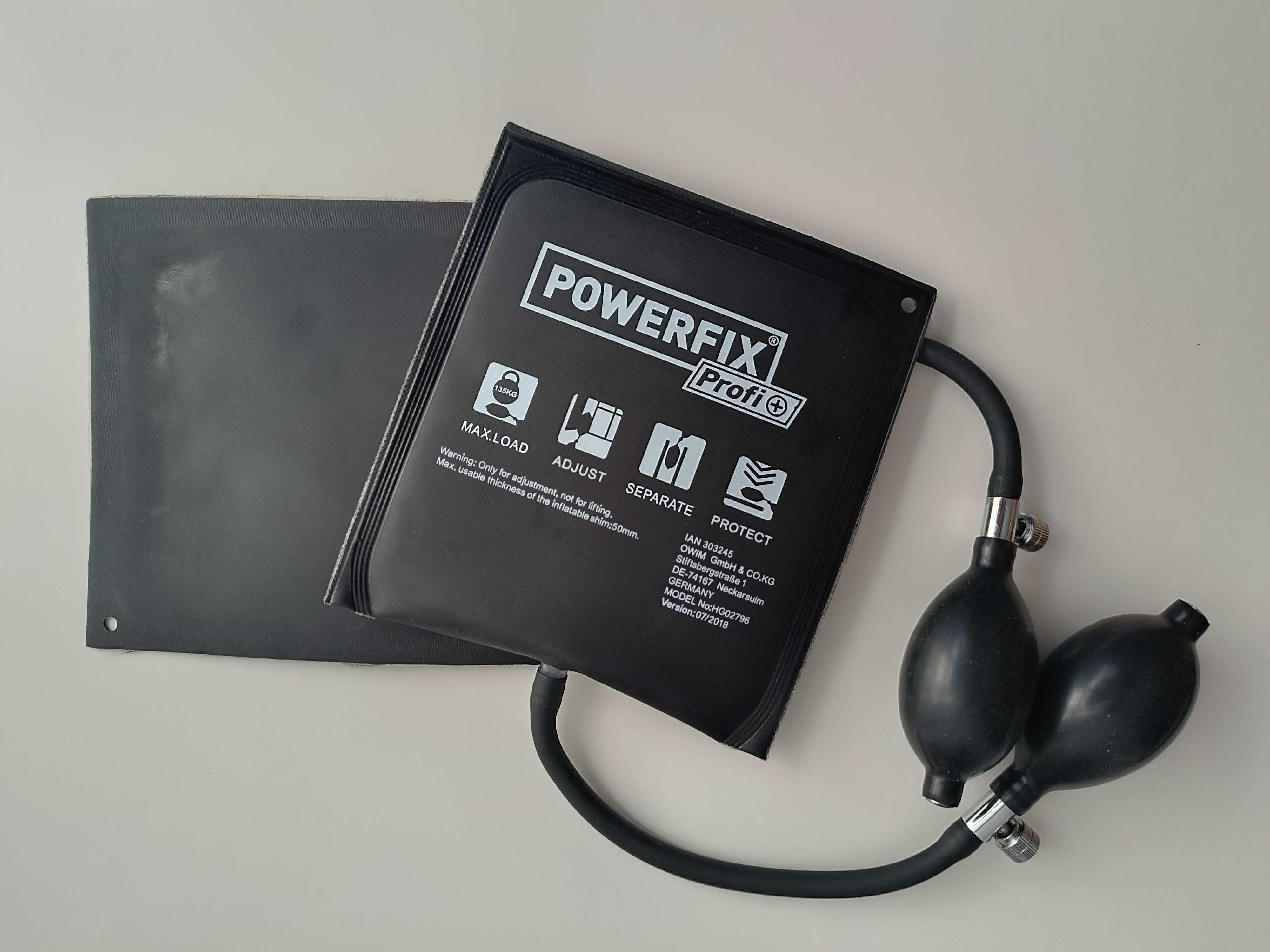 Poduszka pneumatyczna Powerfix 135 kg z pompką- 2 szt