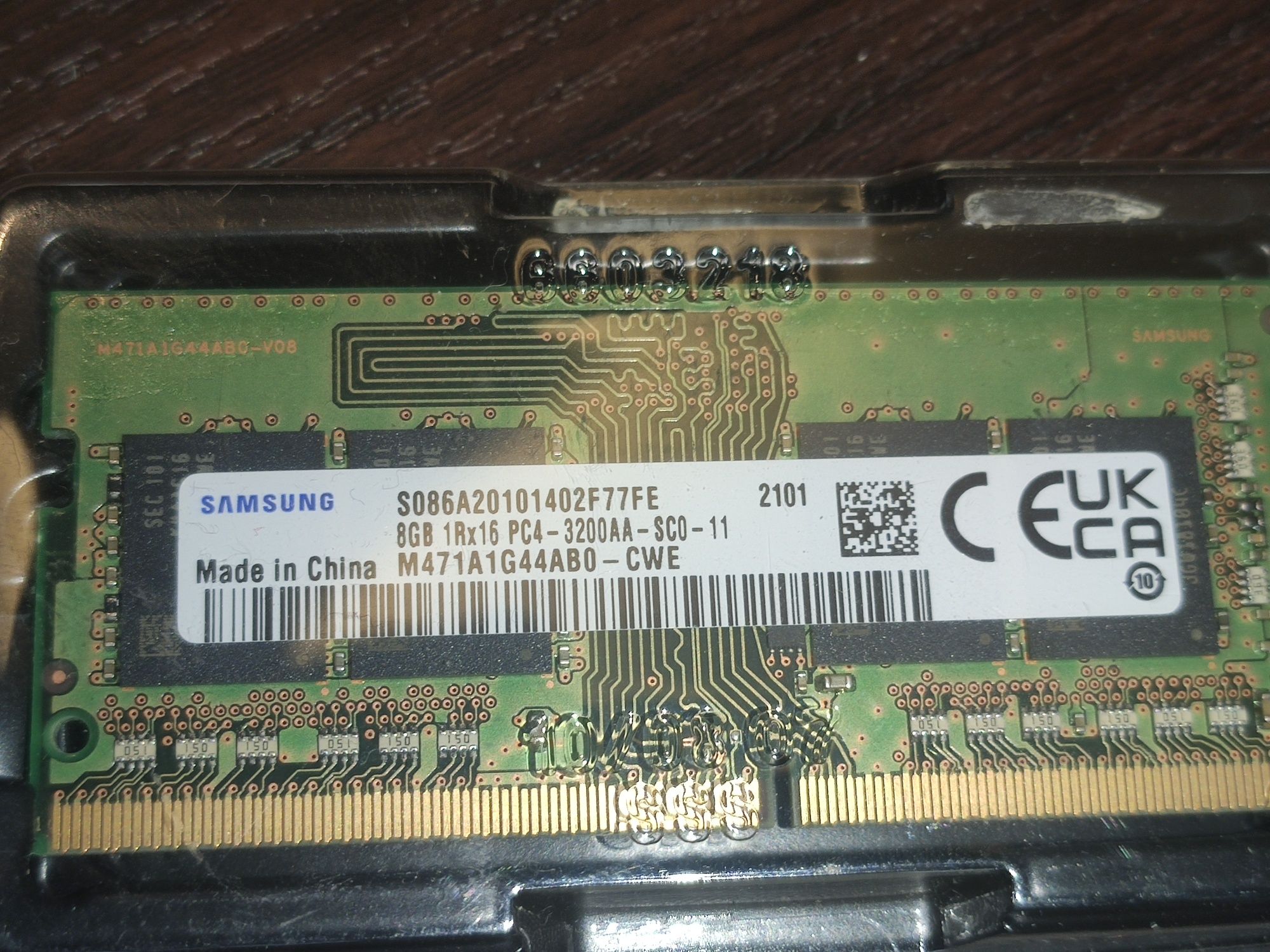 Оперативная память samsung DDR4 3200 8gb