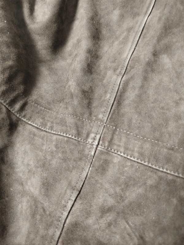 Kurtka skórzana zamszowa Hugo Boss suede leather jacket vintage