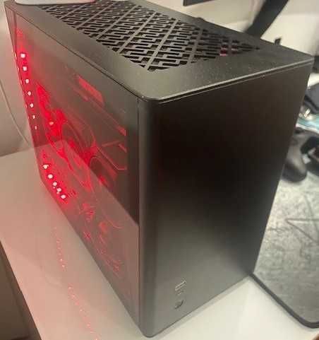 Caixa ITX Jonsbo A4 - Vidro Temperado - Cabo Riser Gen4 - SFF Mini-ITX