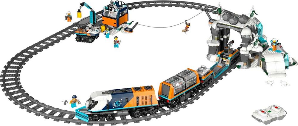 LEGO City Comboio expresso polar ártico dos exploradores  60470