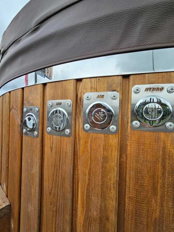 Balia ruska bania jacuzzi opalane drewnem 4-6 osób